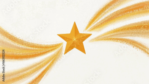 Radiant Gold Burst gold starburst, radiating golden isolated watercolor vector illustration svg