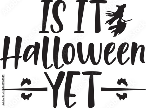 is it halloween yet