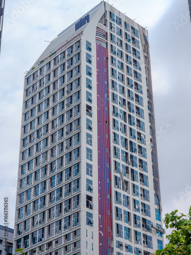 Residential Apartments and commercial buildings on Sukhumvit Rd Thong Lor in BKK Bangkok Thailand
