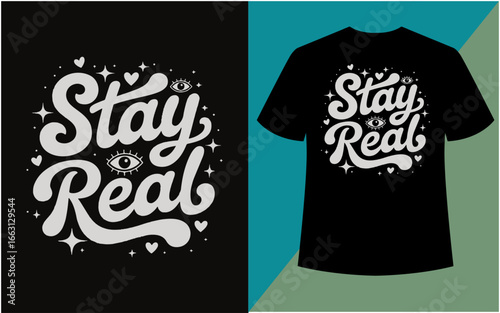 minimalist typography t-shirt design