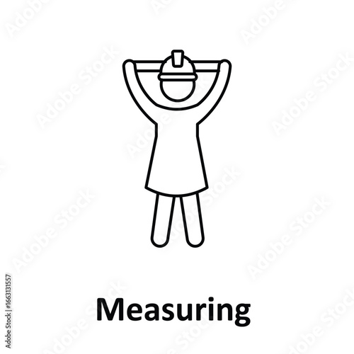 Measuring tool  Vector Icon which can easily modify or edit