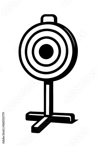 Target Stand for Precision Shooting and Practice