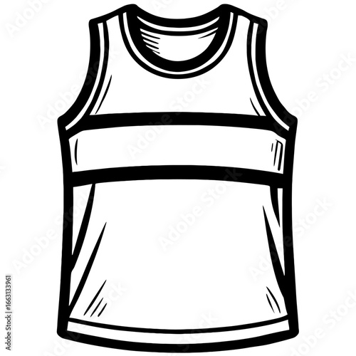 Versatile Athletic Tank Top for Sportswear and Training