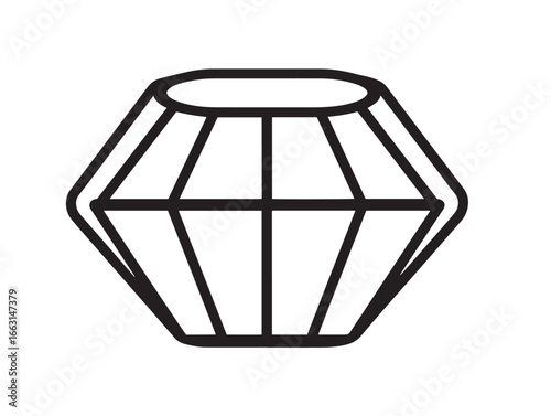 Stylish Photography Softbox Studio Light Icon with Minimalist Creative Vector Illustration