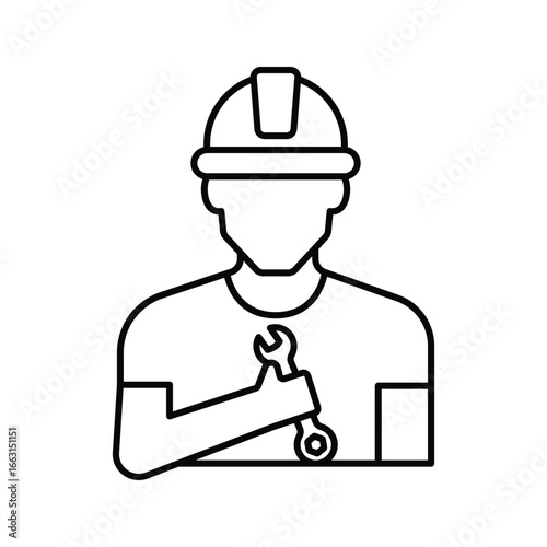  plumber Vector Icon which can easily modify or edit