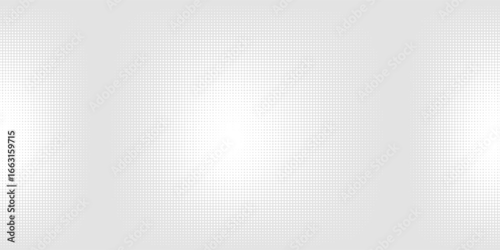 Fototapeta premium Abstract dotted halftone background. Grainy gradient texture background with dots. Noise Stipple pointillism pattern. Sand, grain, grunge stipple effect.