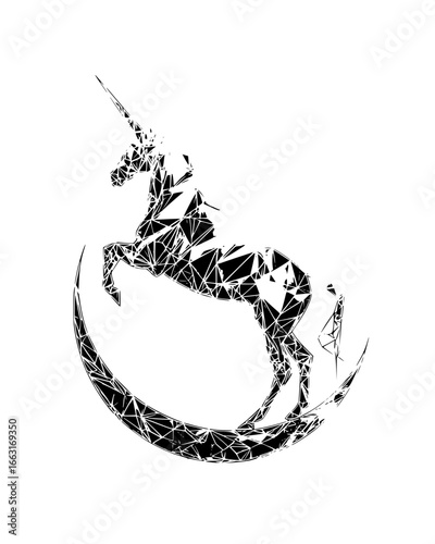 Unicorn mystical spiritual symbol magic fantasy art A mystical and spiritual representation of fantasy and magic