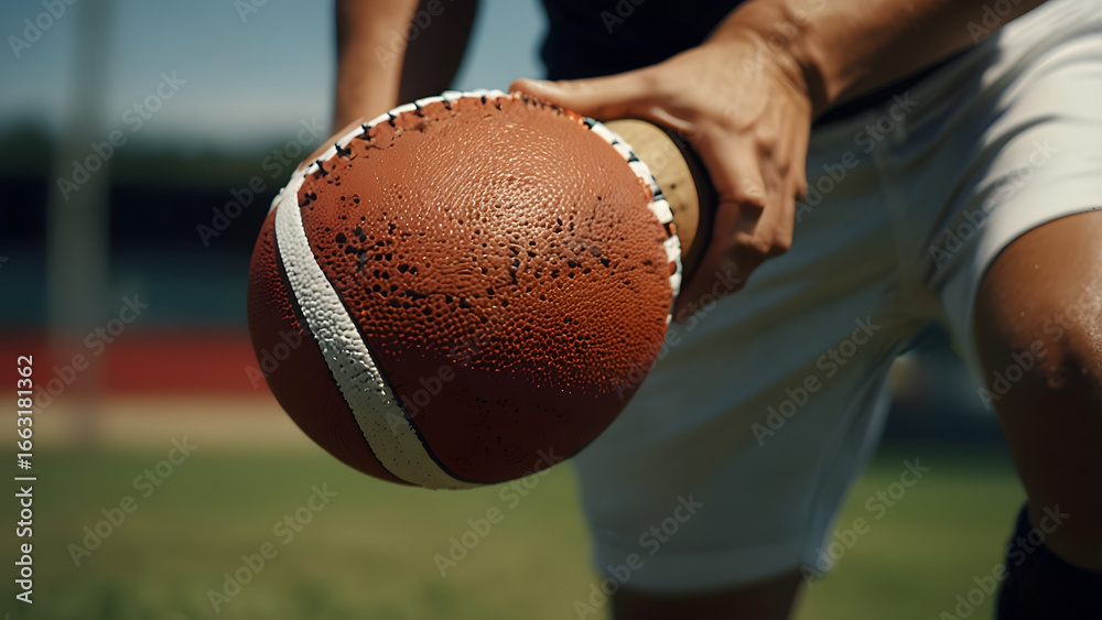 custom made wallpaper toronto digitalAmerican football ball, background with selective focus, African American man plays on street basketball court, real, authentic activity, man, boy smiling while holding baseball and glove.