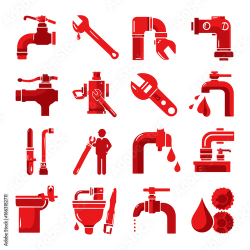 Plumber Icon for Professional Use