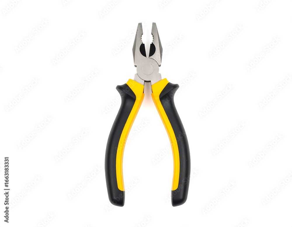 Fototapeta premium Pliers on white background