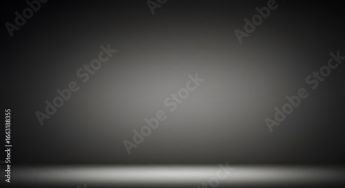Studio Backdrop - Dark Grey Gradient Background for Product Photography