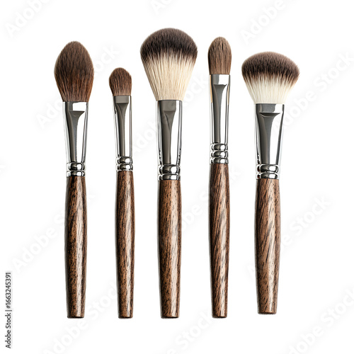 Professional Makeup Brushes Set with Five Varieties