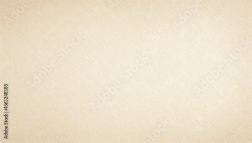 Off-white paper grain background with faint crosshatching and hairline accents.