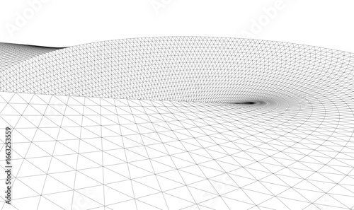 abstract shape vector 3d illustration