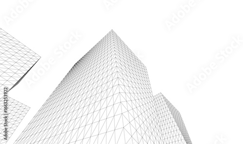 abstract shape vector 3d illustration