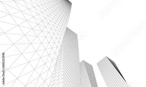 abstract shape vector 3d illustration