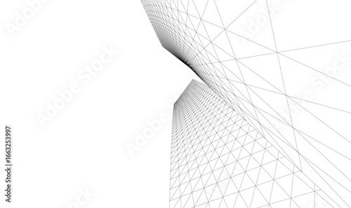 abstract shape vector 3d illustration