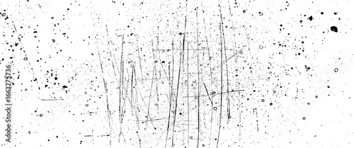 Vector Distressed Dust and Scratch Grunge Texture Background
