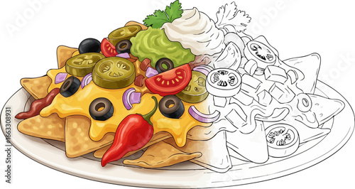 The Ultimate Party Food Loaded Nachos