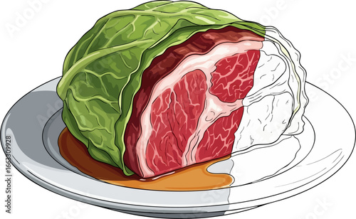 The Irish Tradition Corned Beef and Cabbage