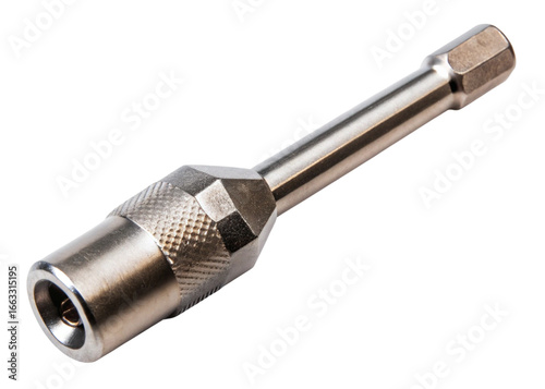 Snake-eye driver bit isolated on a white or transparent background.