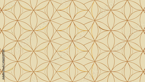 Seamless geometric repeating vector pattern illustration ideal for backgrounds and textiles vector