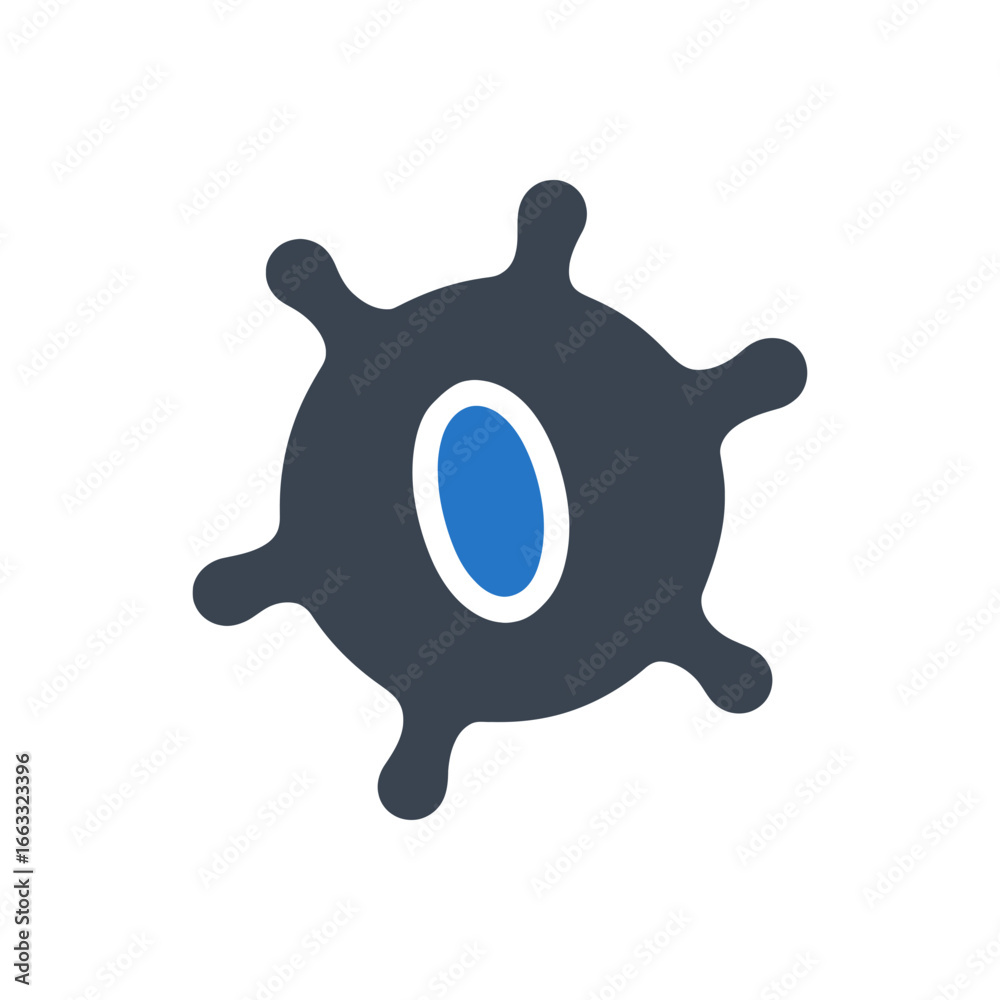 Fototapeta premium Abnormal Cell Growth Icon