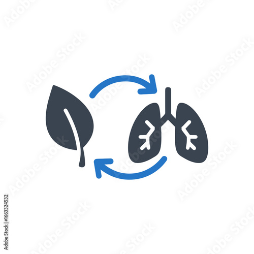 Respiratory Exchange Icon