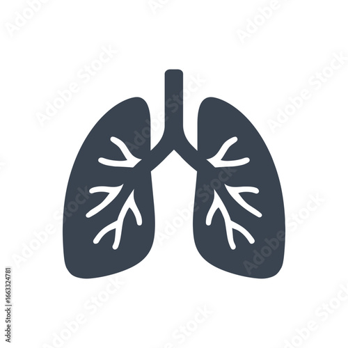 Lungs Anatomy Icon