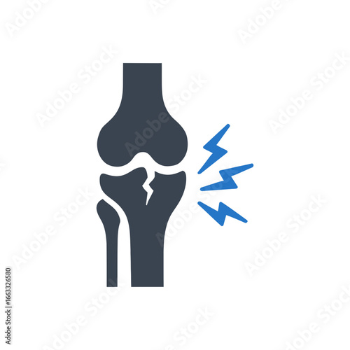 Knee Joint Fracture icon