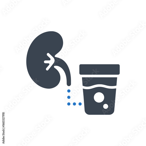 Urine Test Sample Icon