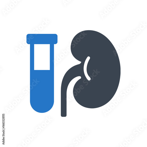 Kidney Blood Test Icon