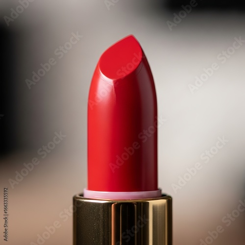 Red lipstick close up beauty product makeup cosmetics glamour fashion style trend lips