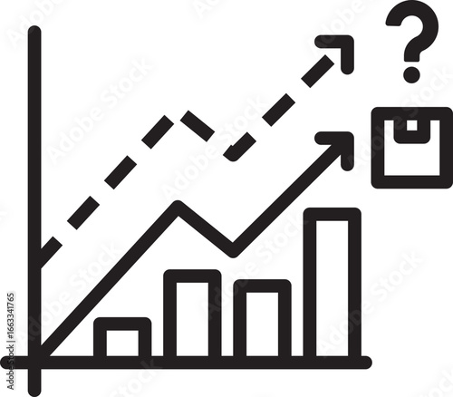 Warehouse Inventory Vector Icon Set | Adjustable Line Weight | Storage, logistics, delivery, packaging, barcode, forklift, shipping, pallet, stock, tracking, management, cargo, supply chain icons