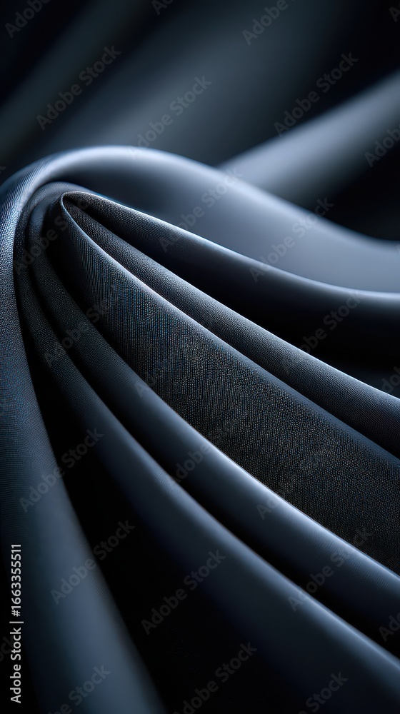 Obraz premium Closeup View Of Dark Black Denim Jeans