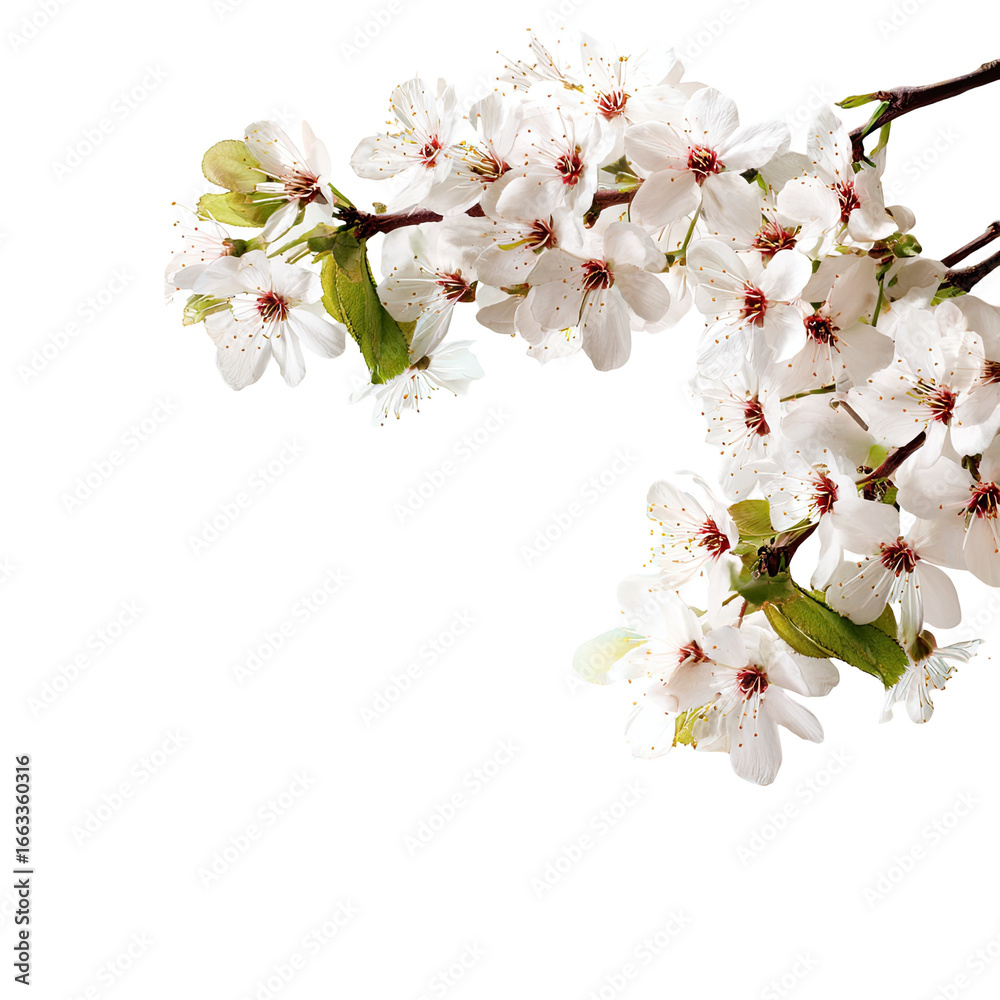 Obraz premium Spring blossoms on a branch (8)
