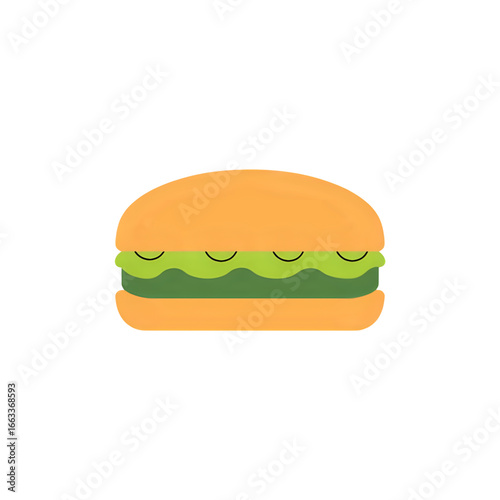 Simple Hamburger Icon:  Vector Illustration for Websites & Apps