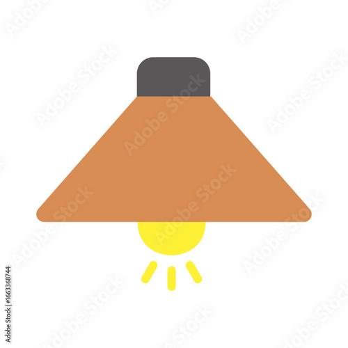 電灯のベクターイラスト：ライフライン・照明 - Light Fixture Vector Illustration: Lifeline and Lighting