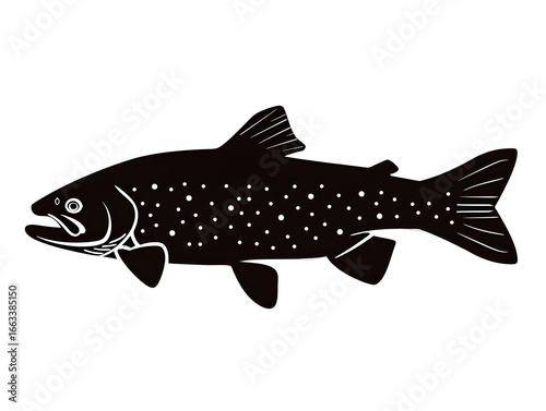 speckled trout silhouette
