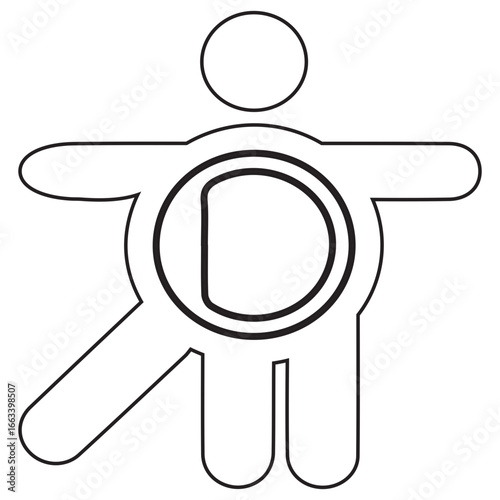 Symptoms line icon