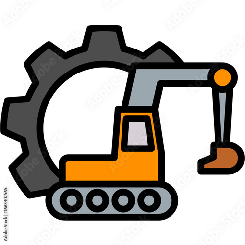 Specialized Equipment lineal color icon