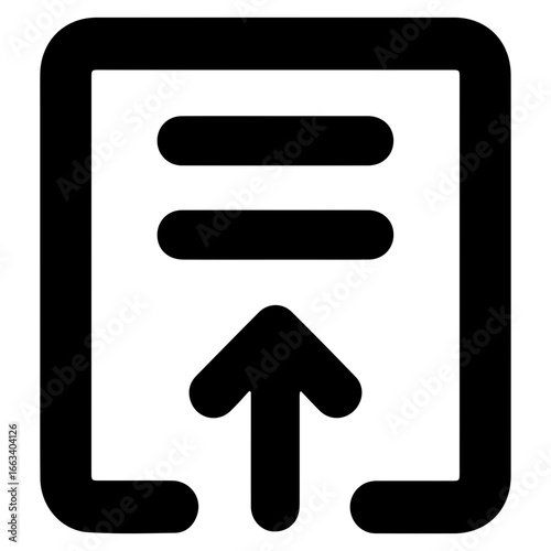submit vector black icon