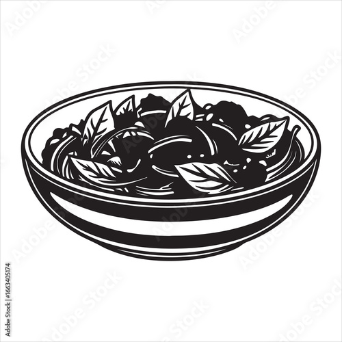 A Fresh and Healthy Spinach Salad, a Nutrient-Rich and Vibrant Meal with Fresh Greens, Berries, Nuts, and a Light Vinaigrette