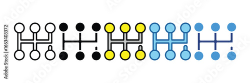 Transmission  Icon Element For Design