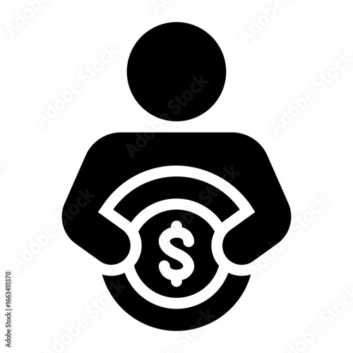income glyph icon