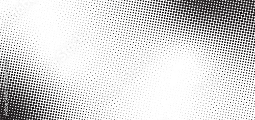Halftone dot vector illustration on white background