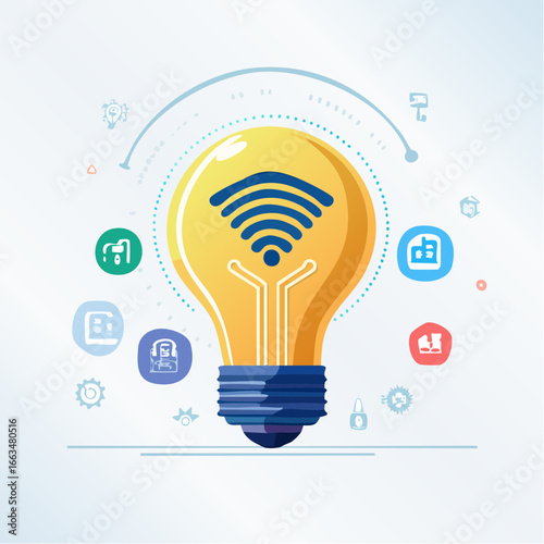 Innovative Wifi Lightbulb Concept Design