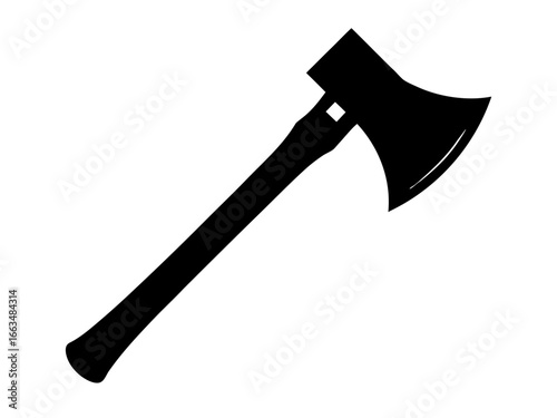 axe  silhouette vector,axe icon