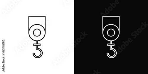 Winch hook icon