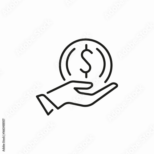 money insurance icon sign vector